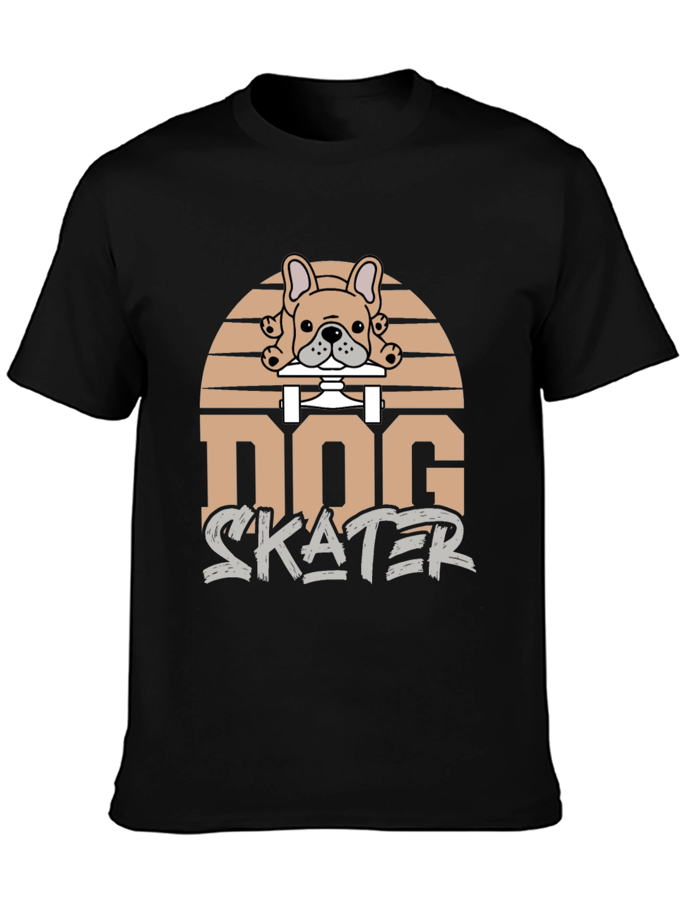 Dog Skater Graphic T-Shirt