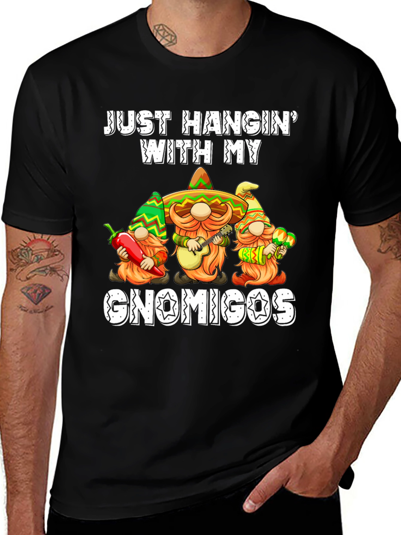 Just Hangin With My Gnomigos T-Shirt