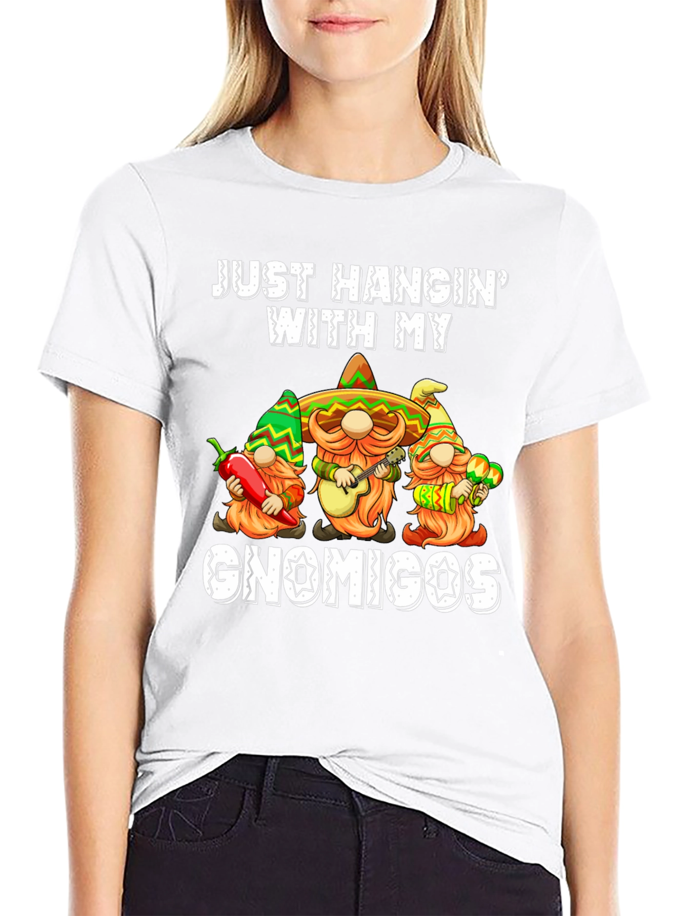 Just Hangin With My Gnomigos T-Shirt