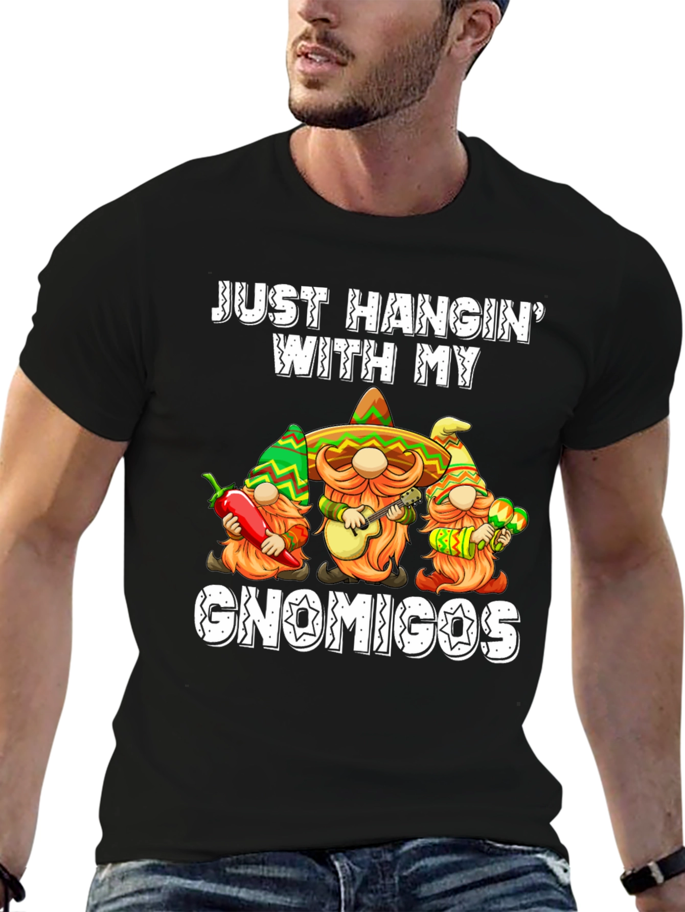 Just Hangin With My Gnomigos T-Shirt