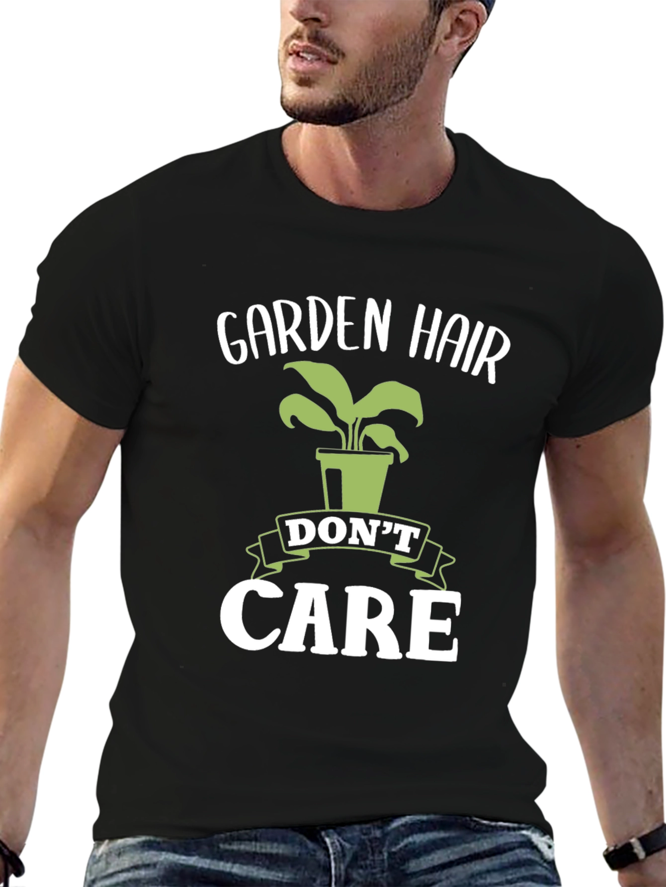 Garden Hair Dont Care Graphic Tee