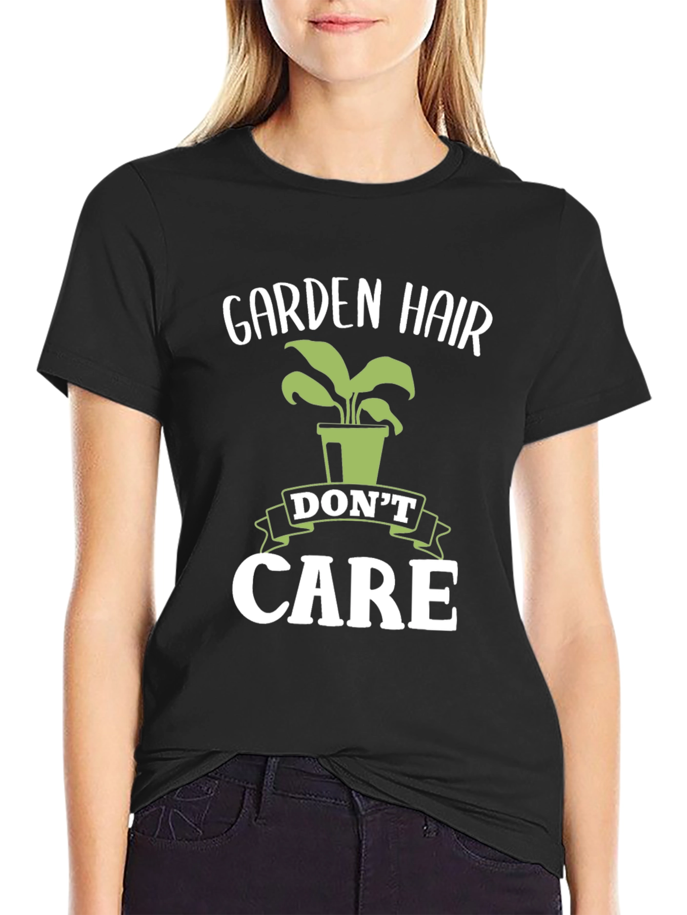 Garden Hair Dont Care Graphic Tee