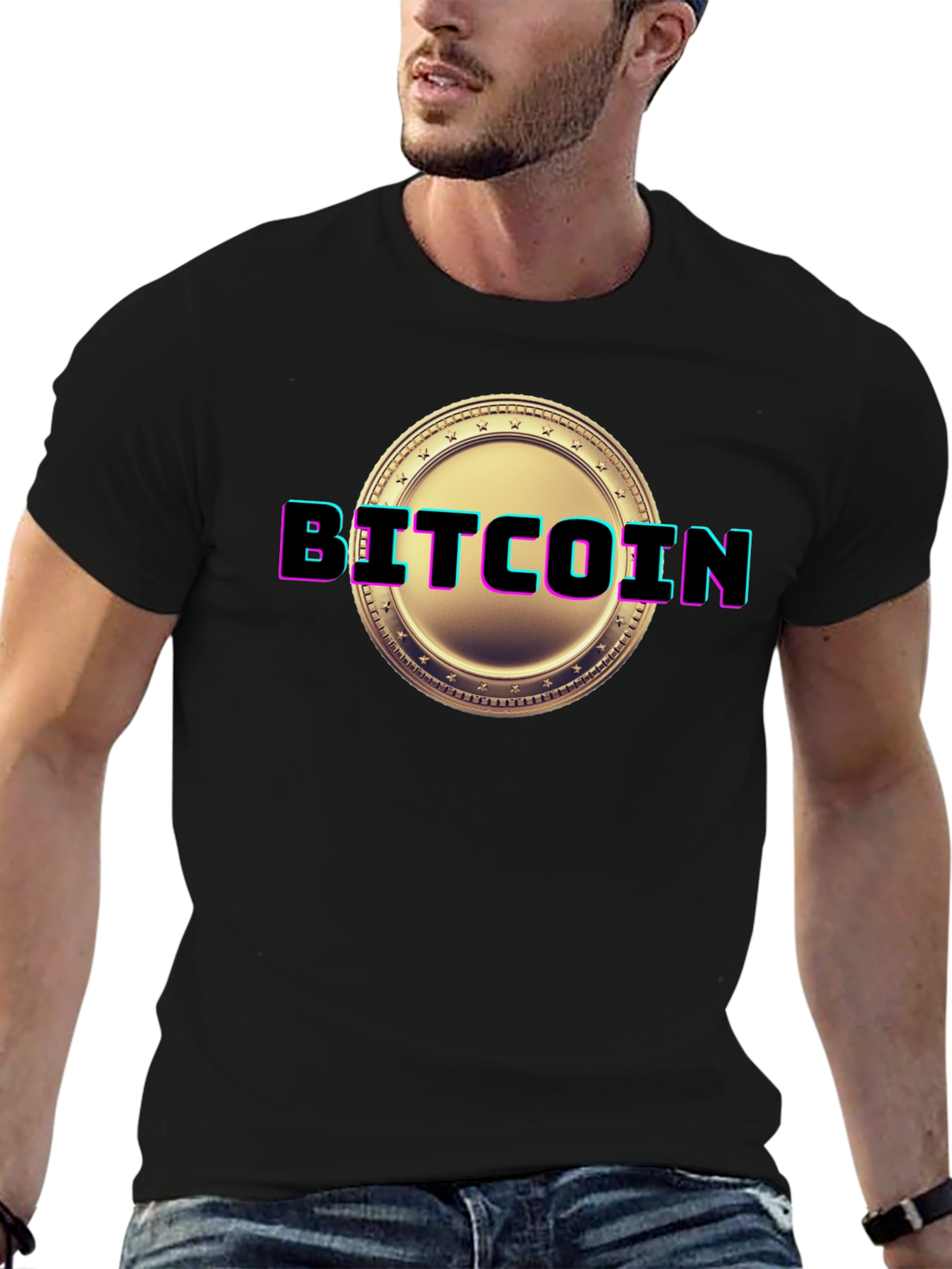 Bitcoin Graphic T-Shirt - Crypto Currency Tee