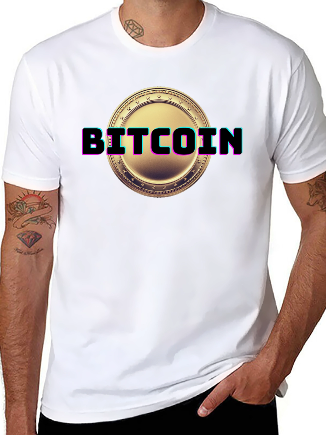 Bitcoin Graphic T-Shirt - Crypto Currency Tee