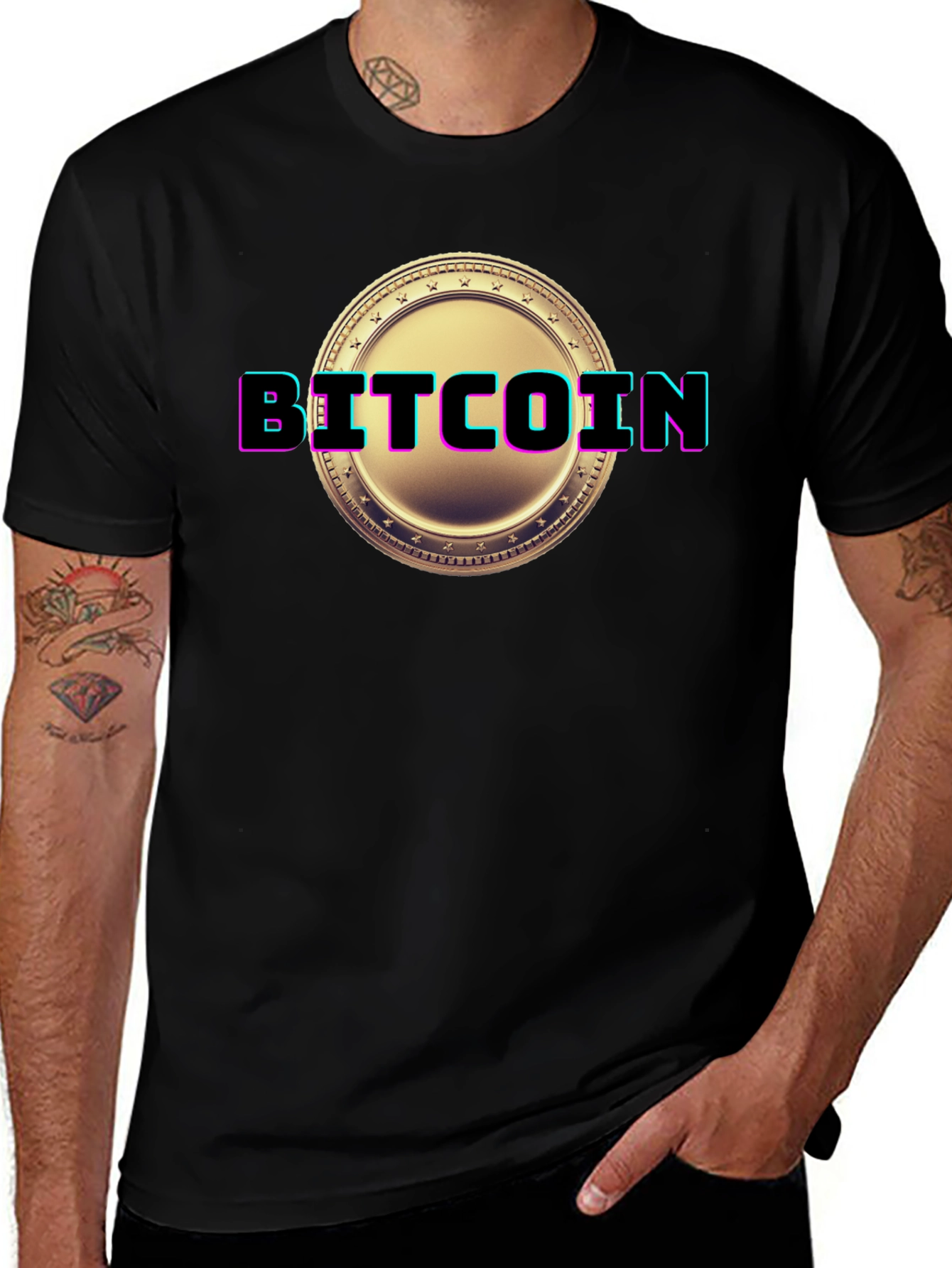 Bitcoin Graphic T-Shirt - Crypto Currency Tee