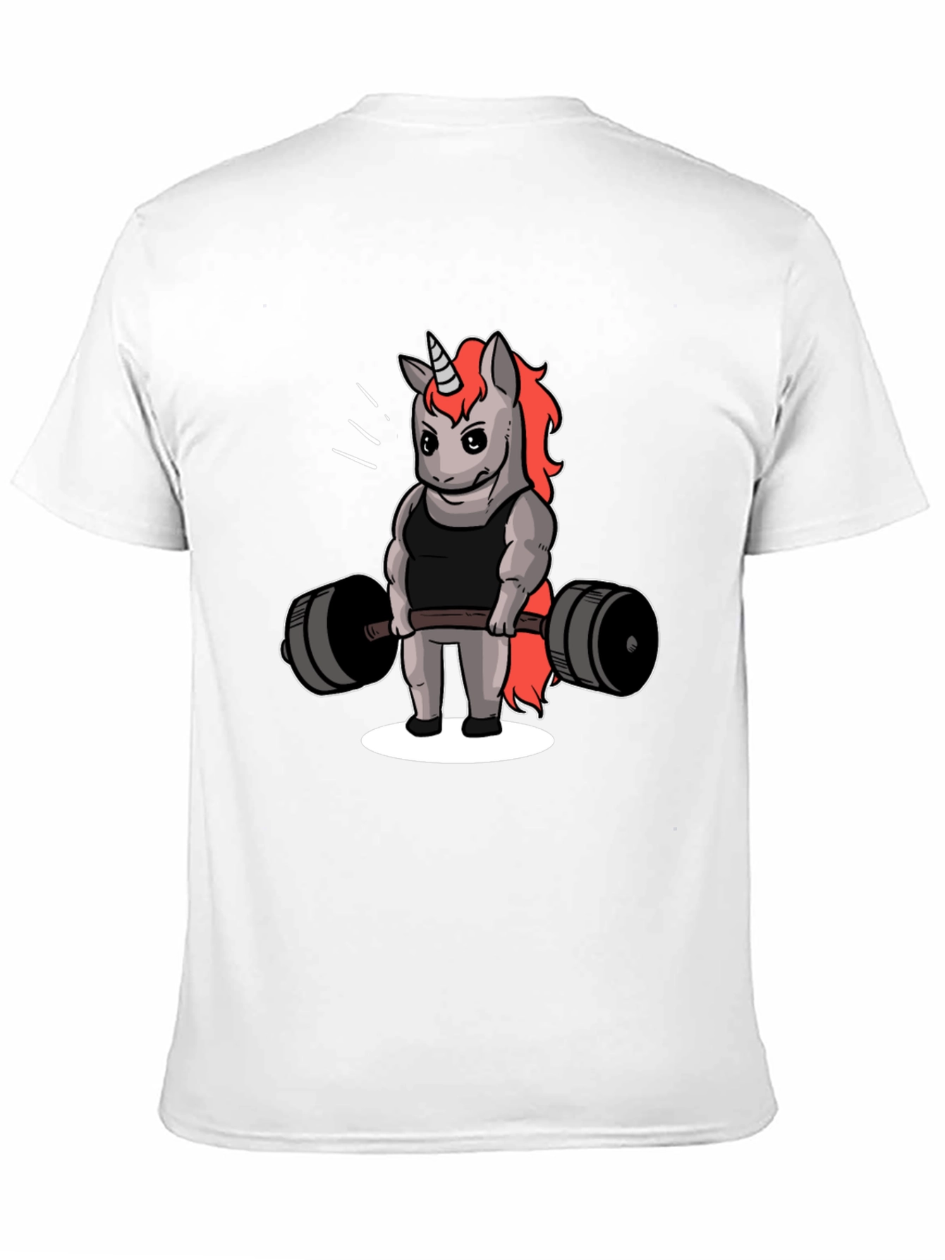 Unicorn Weightlifting T-Shirt - Black