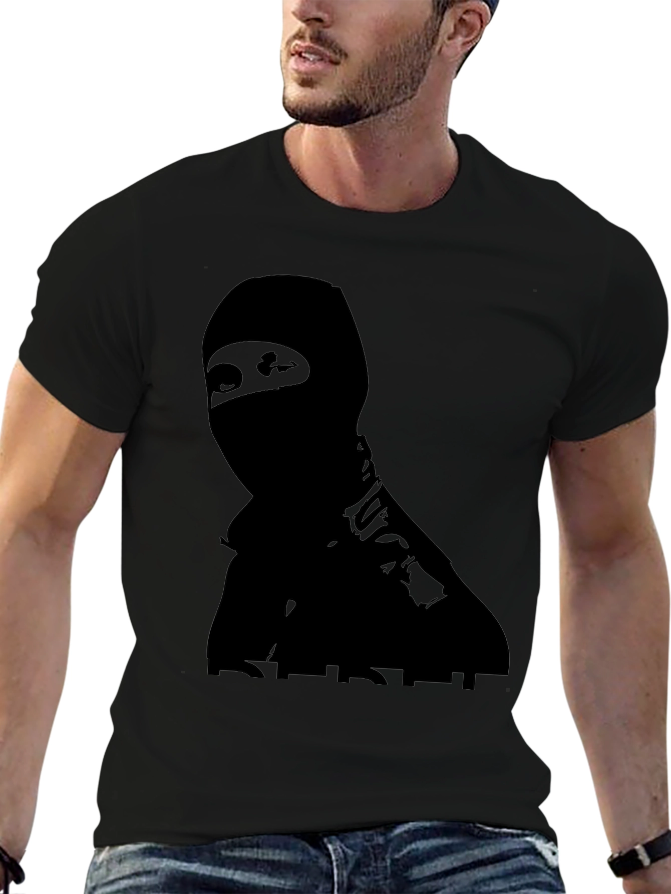 Ninja Balaclava T-Shirt - Stealth Mode Activated