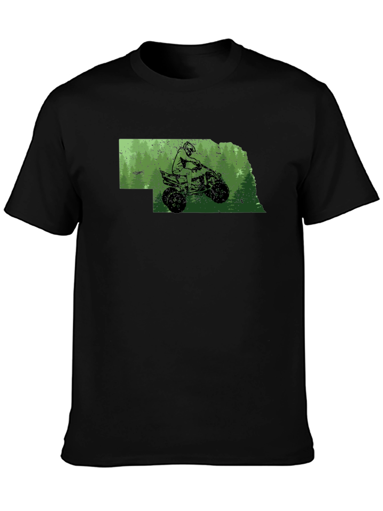 Nebraska ATV Rider T-Shirt