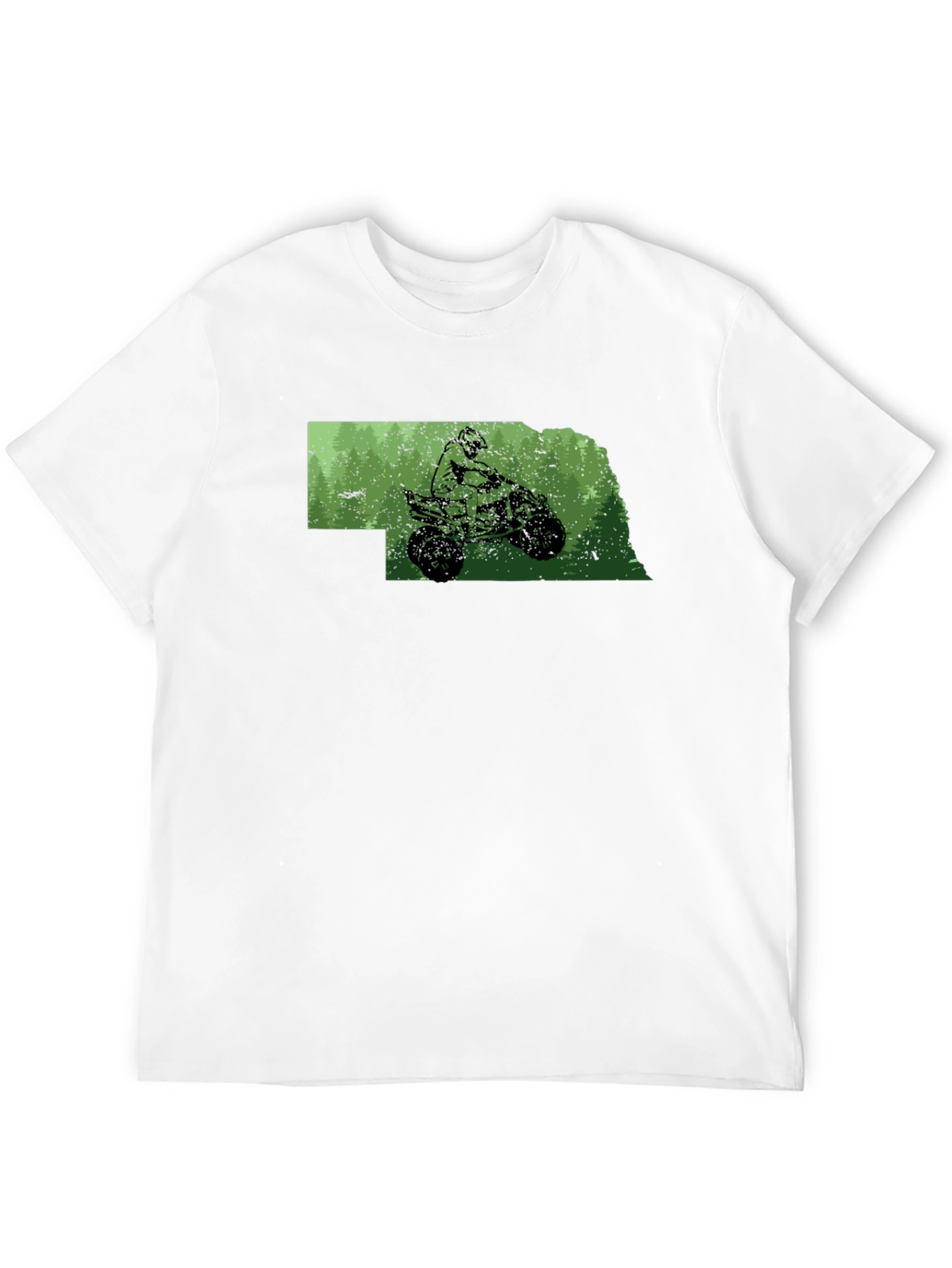 Nebraska ATV Rider T-Shirt