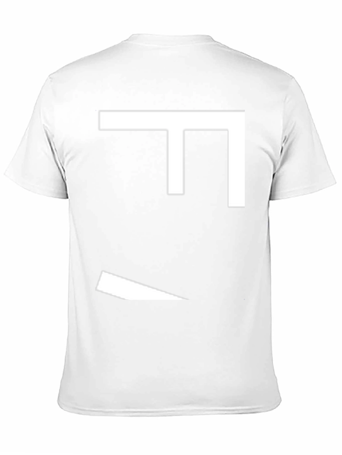 Modern Abstract Graphic Tee - Mens Black T-Shirt