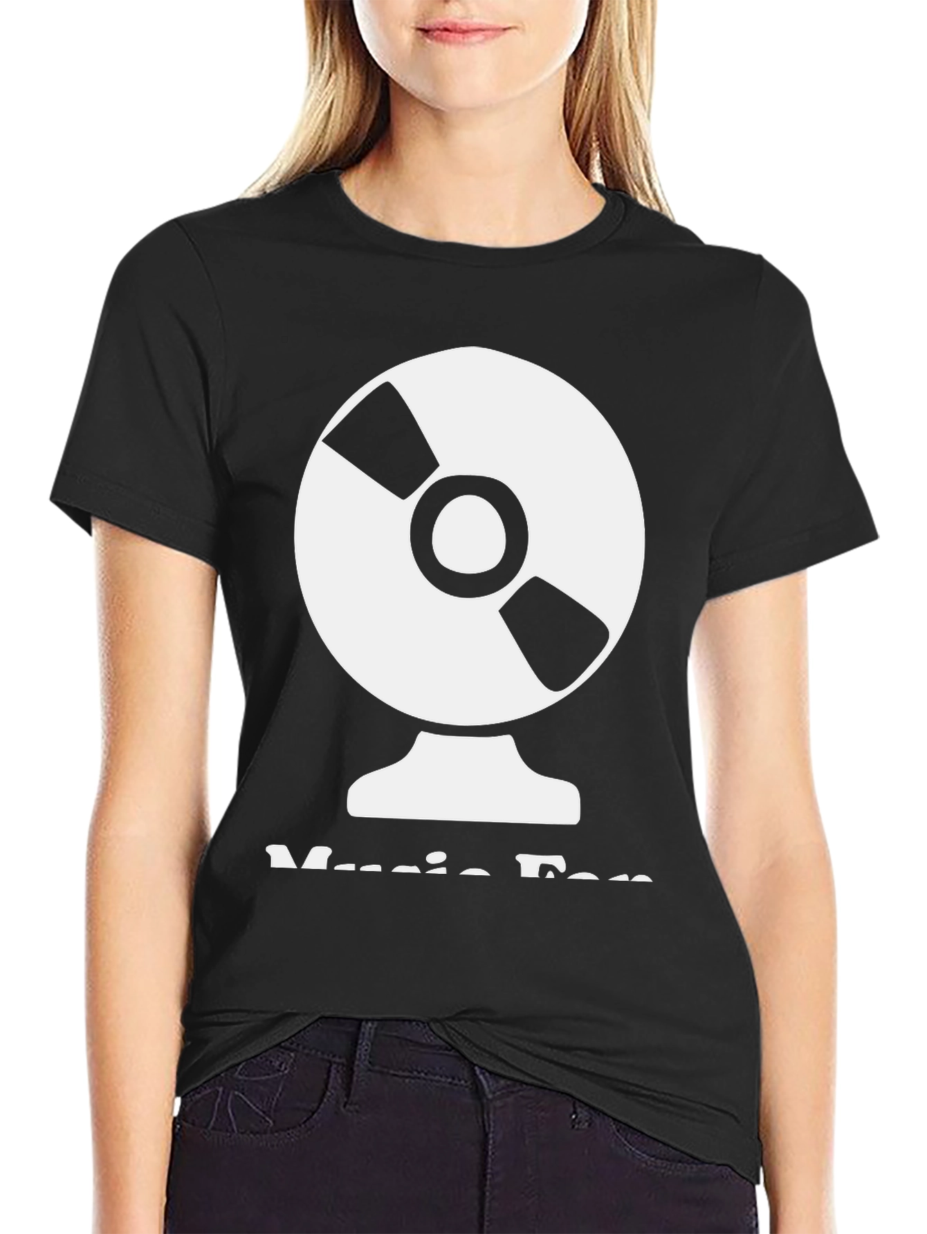 Music Fan Black T-Shirt