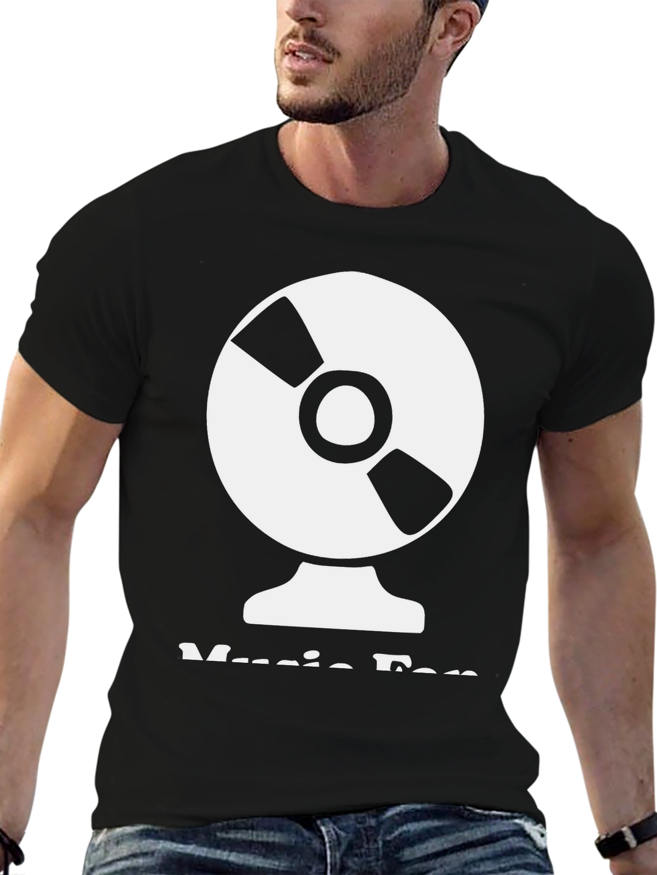 Music Fan Black T-Shirt