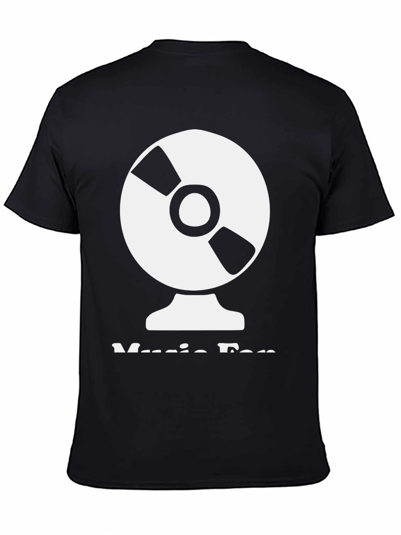 Music Fan Black T-Shirt