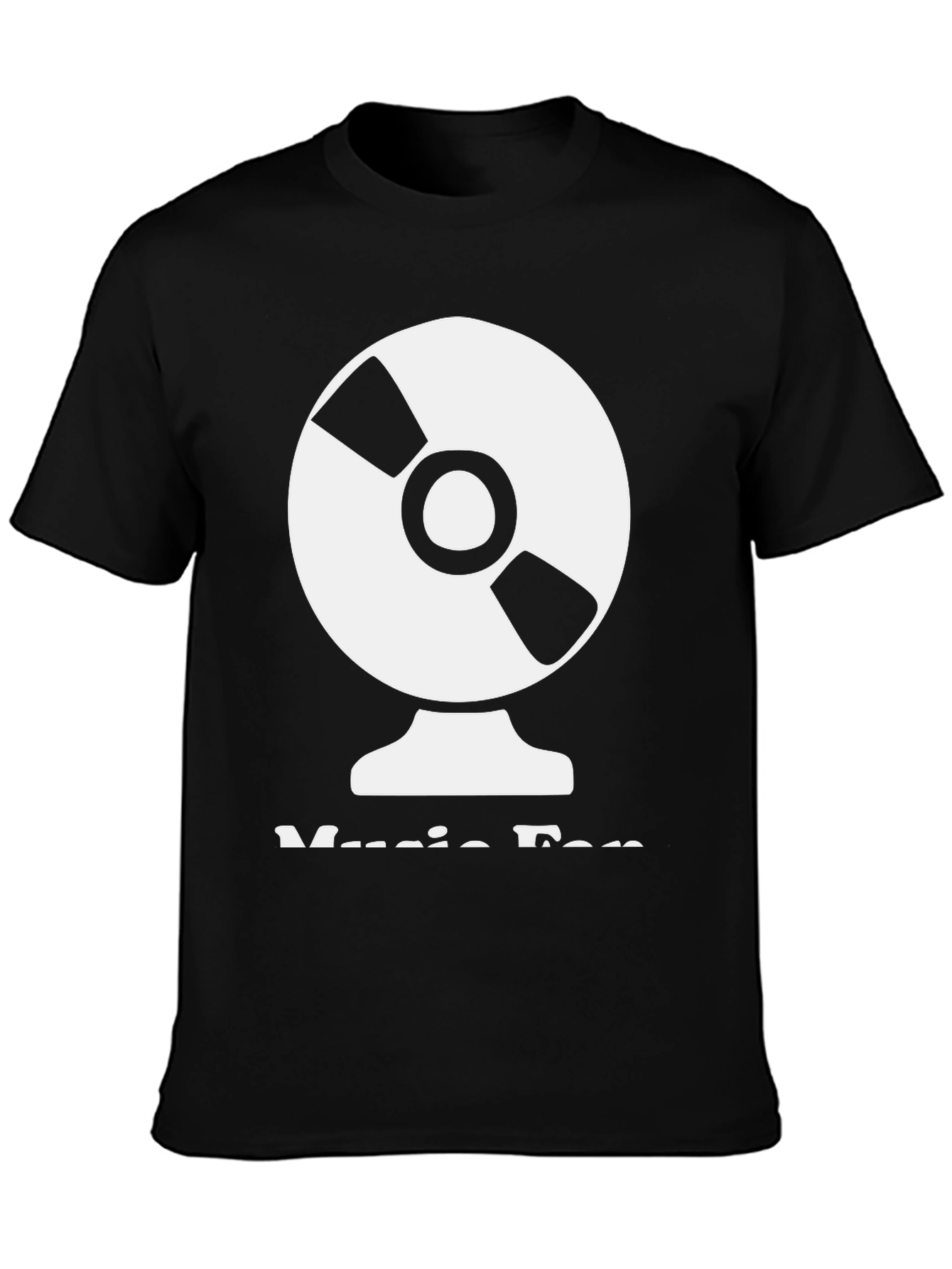 Music Fan Black T-Shirt