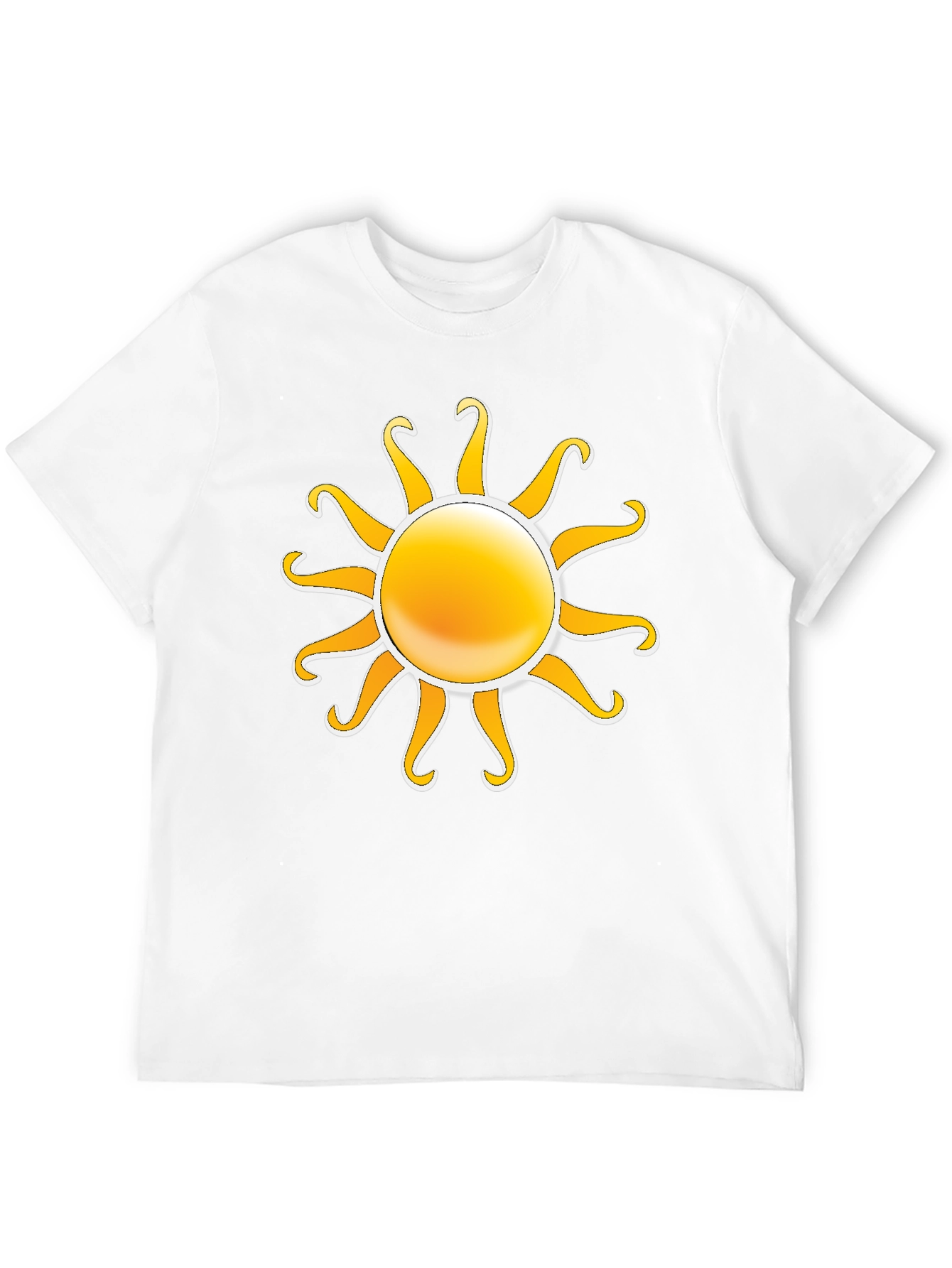 Sun Graphic Black T-Shirt