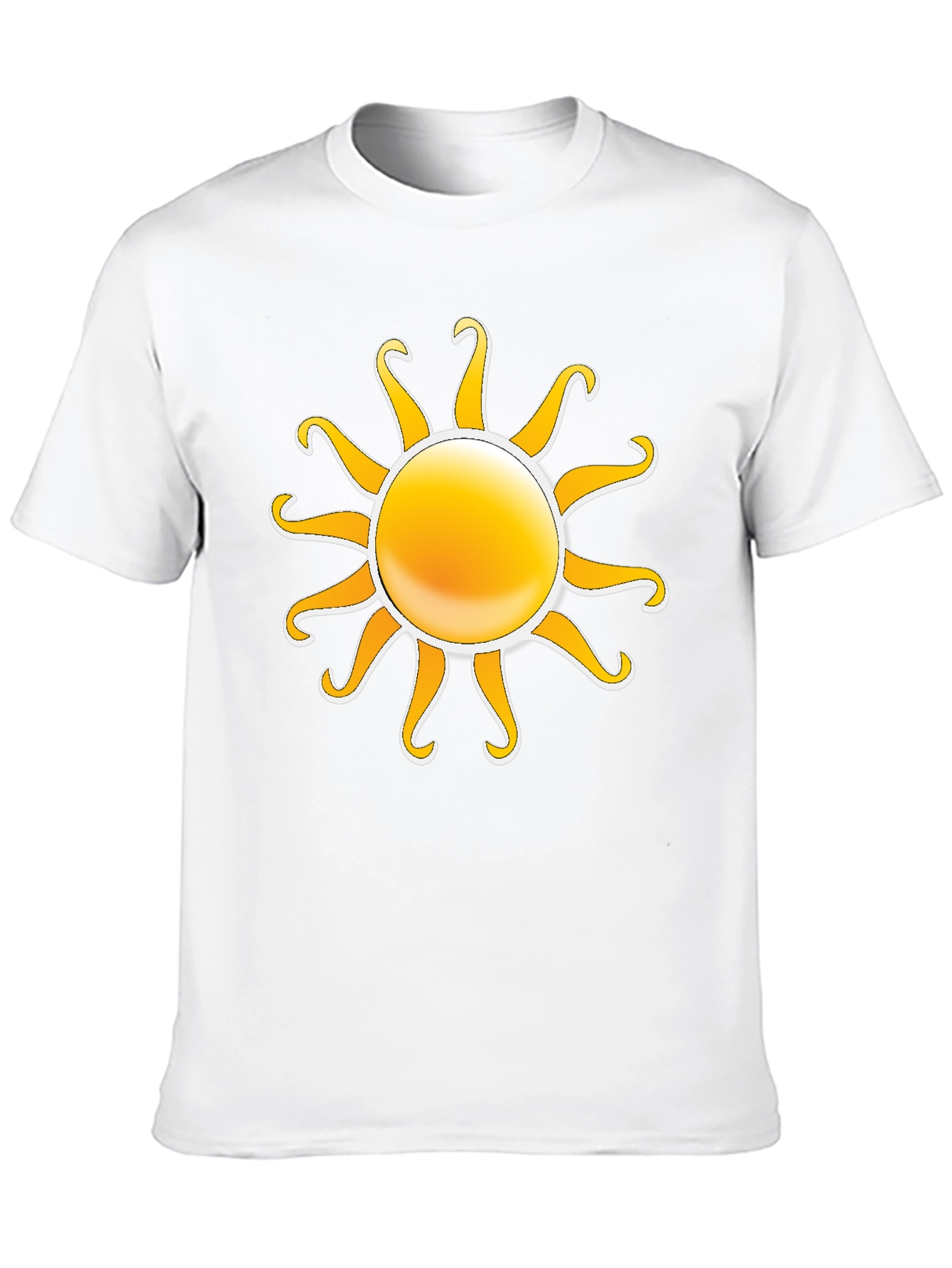 Sun Graphic Black T-Shirt