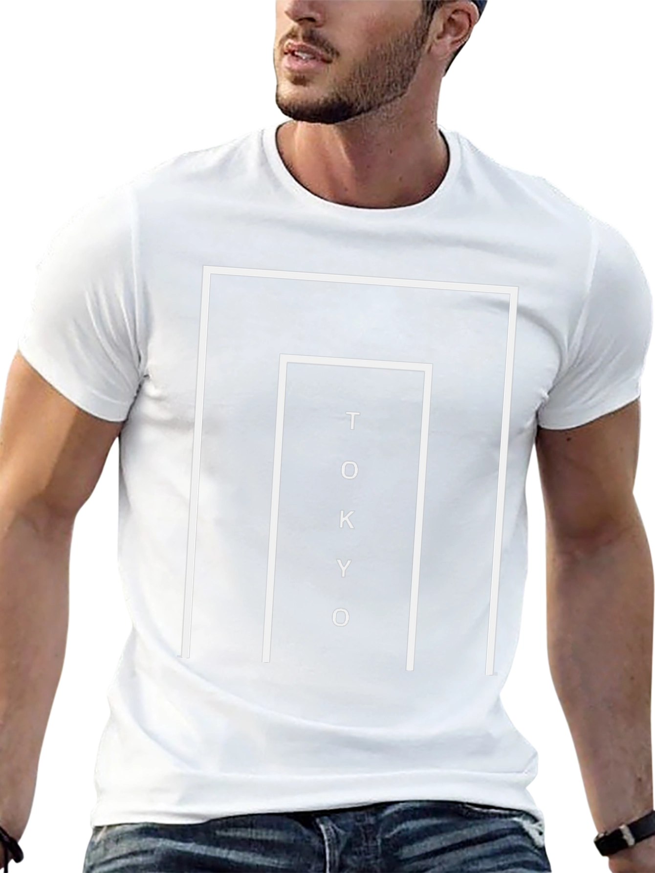 Tokyo Graphic Tee - Modern Minimalist Style