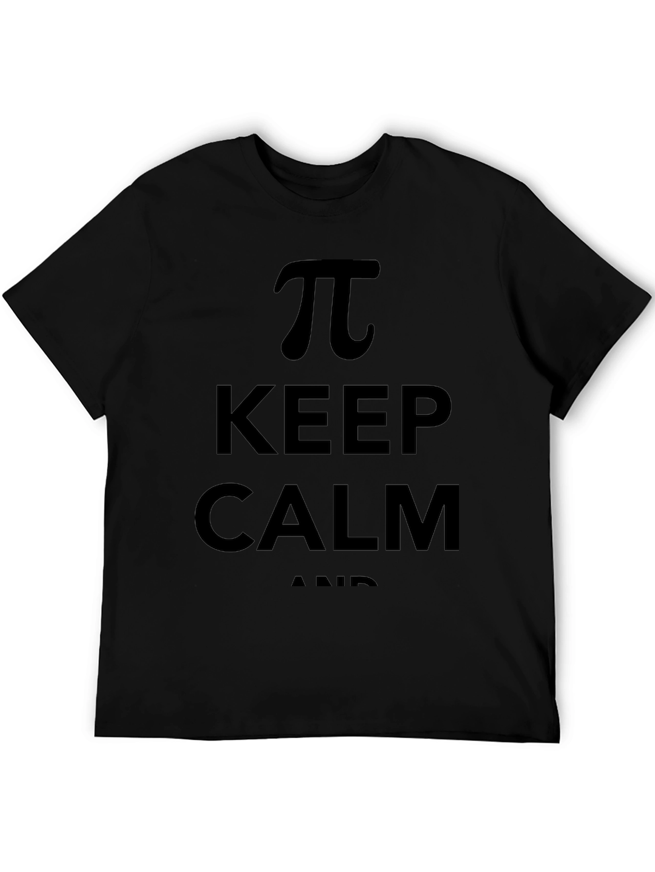 Keep Calm and Pi Funny Math T-Shirt