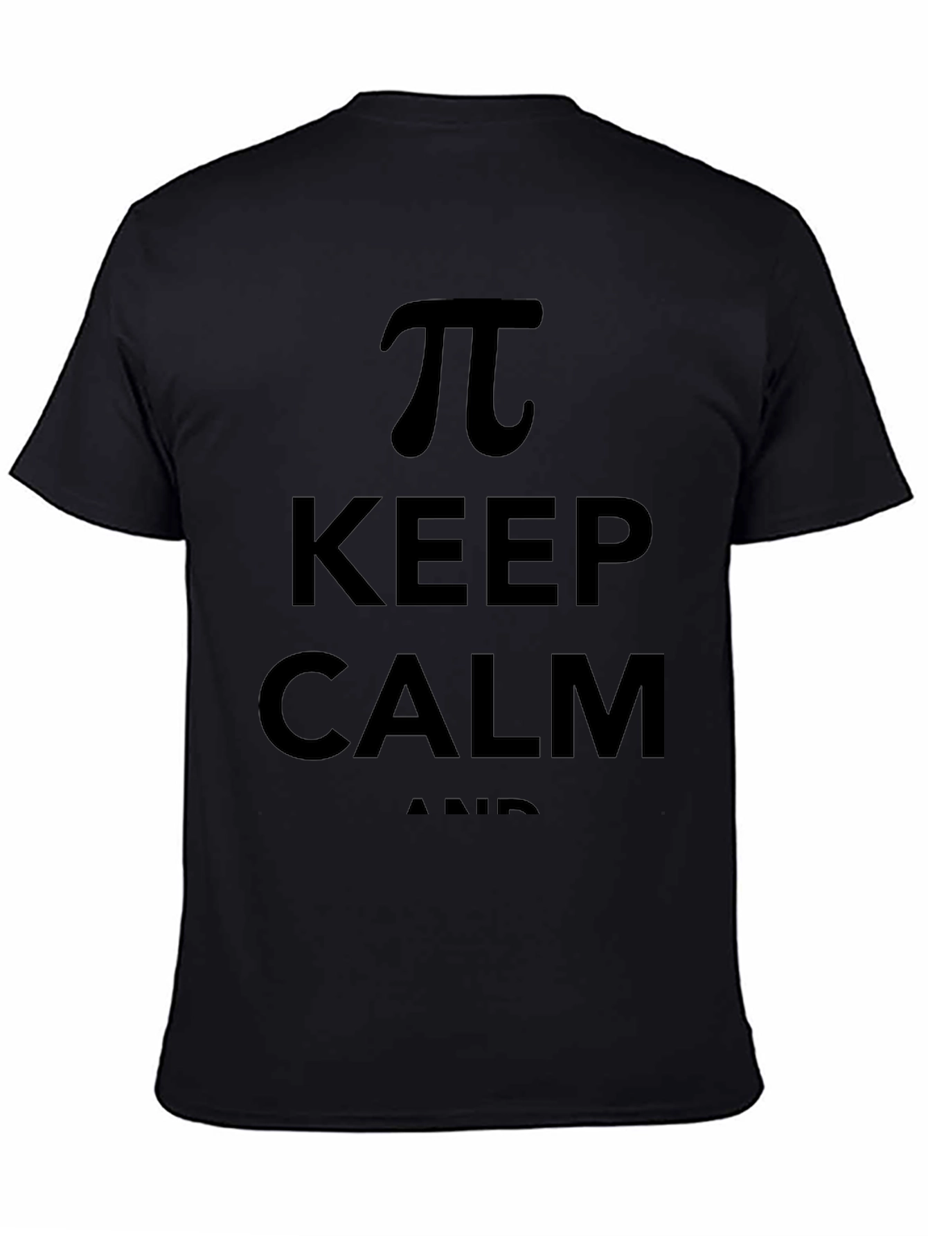 Keep Calm and Pi Funny Math T-Shirt