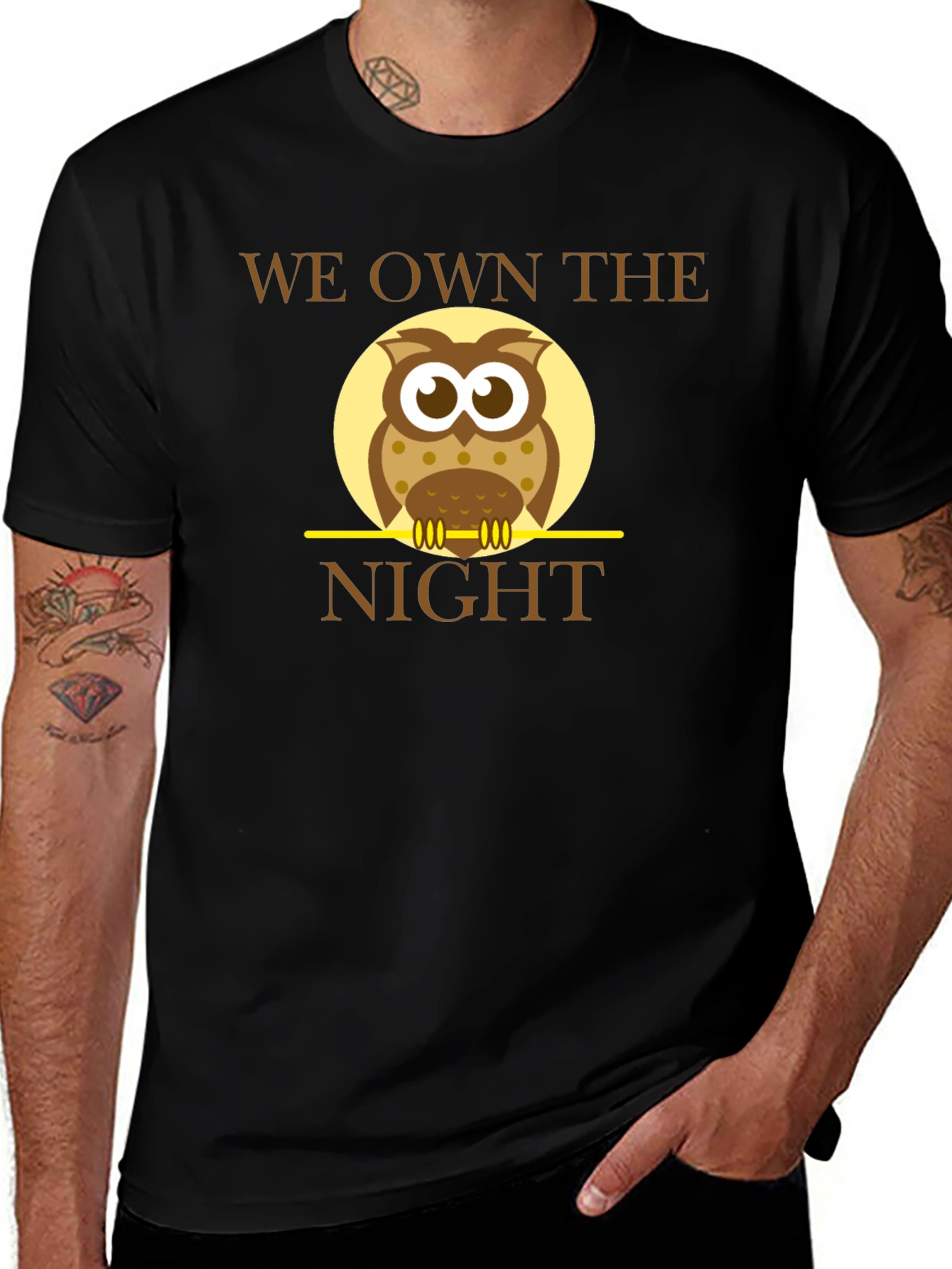 We Own the Night Owl Graphic T-Shirt