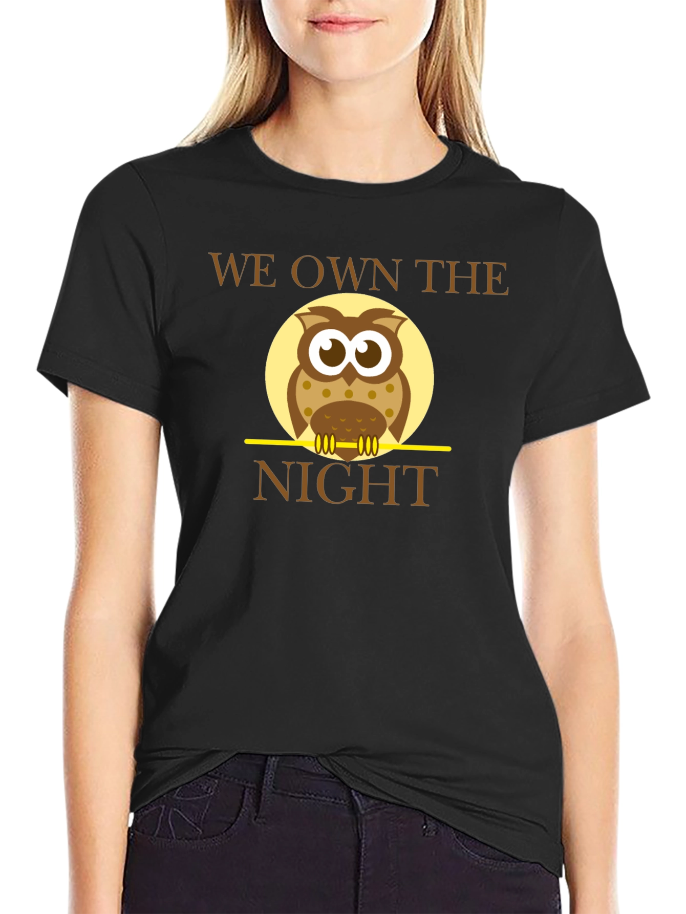 We Own the Night Owl Graphic T-Shirt