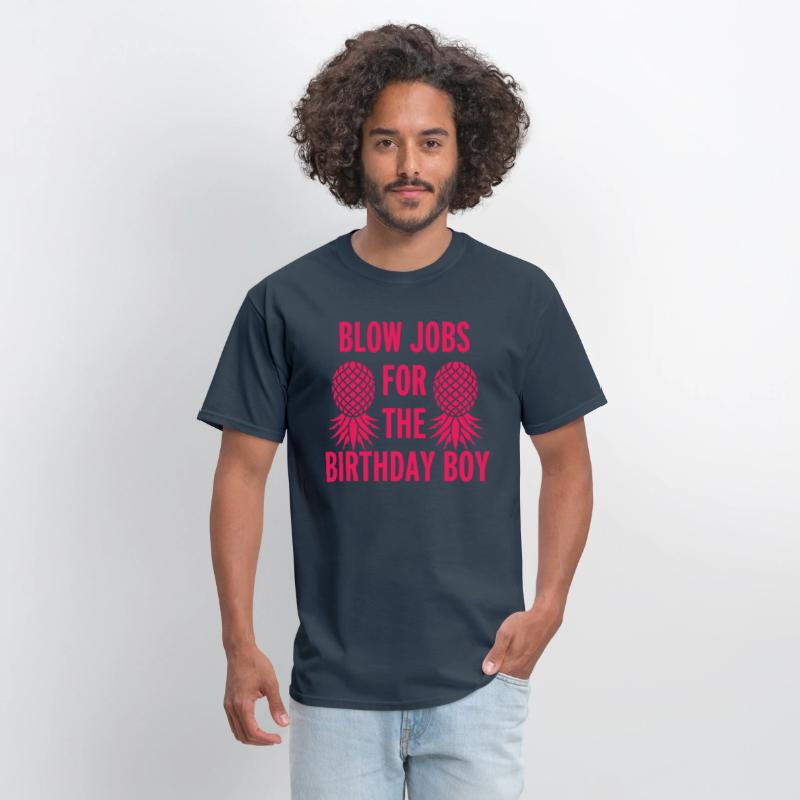 Neon Blow Jobs for the Birthday Boy Tee