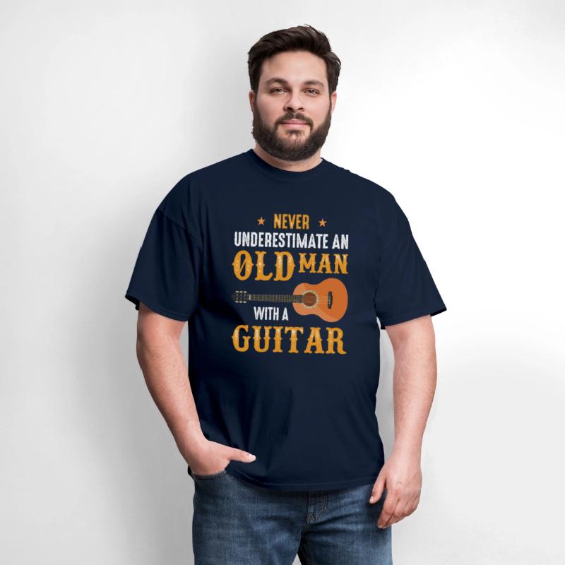 Never Underestimate An Old Man Guitar