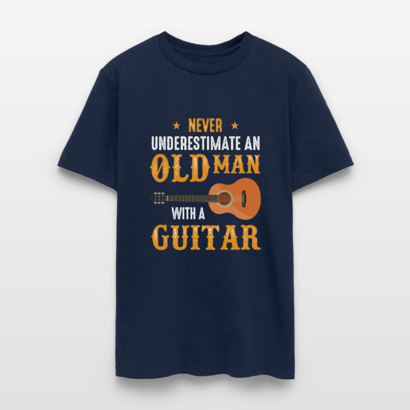 Never Underestimate An Old Man Guitar
