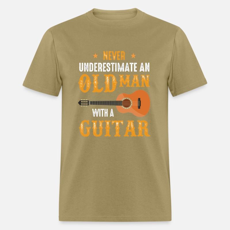 Never Underestimate An Old Man Guitar