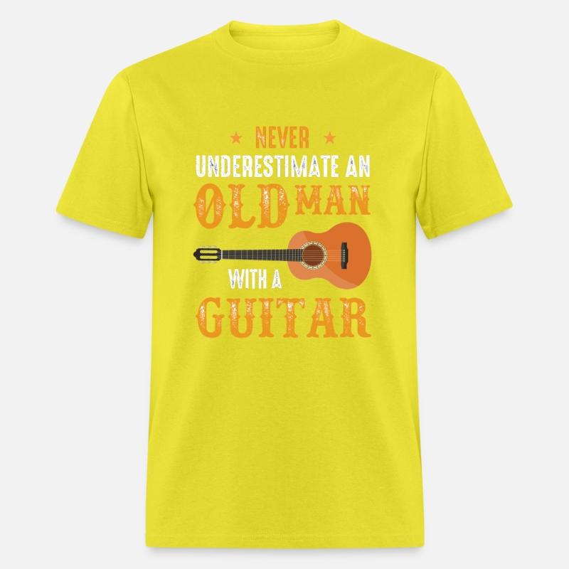 Never Underestimate An Old Man Guitar