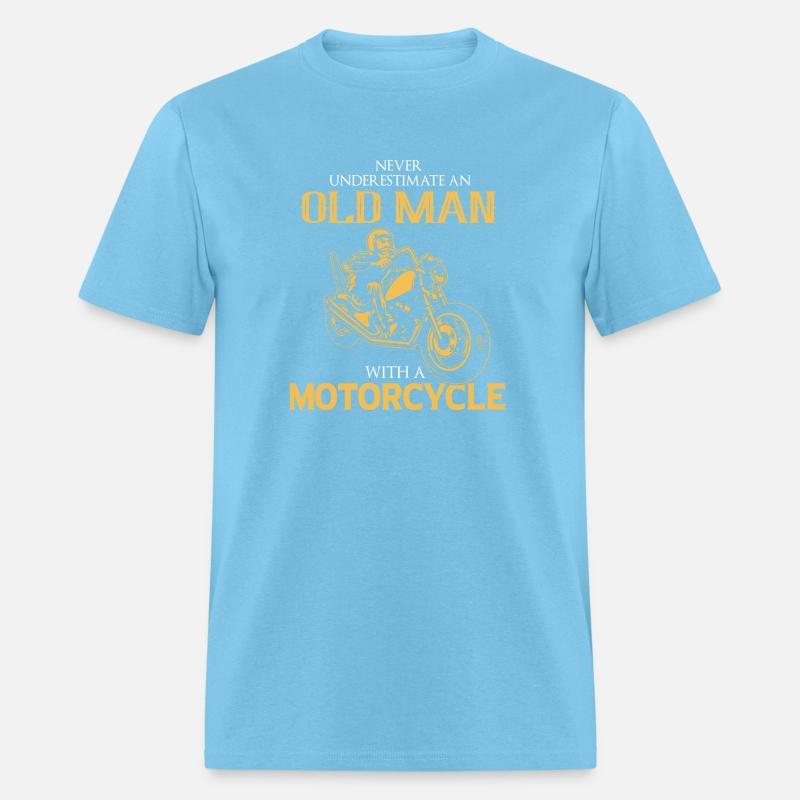 Never underestimate an old man with a motorcycle