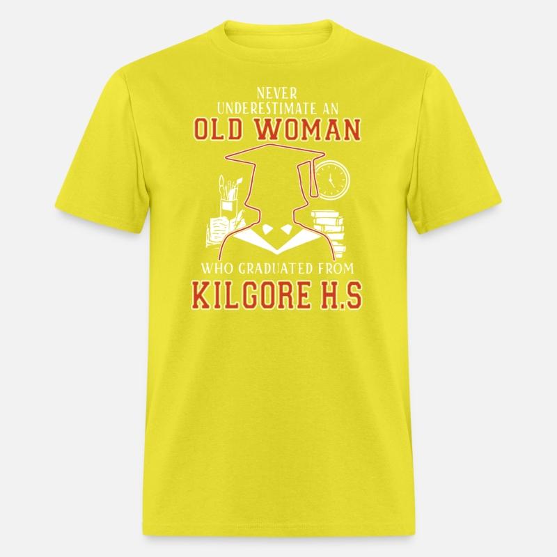 never underestimate an old woman who graduated fro