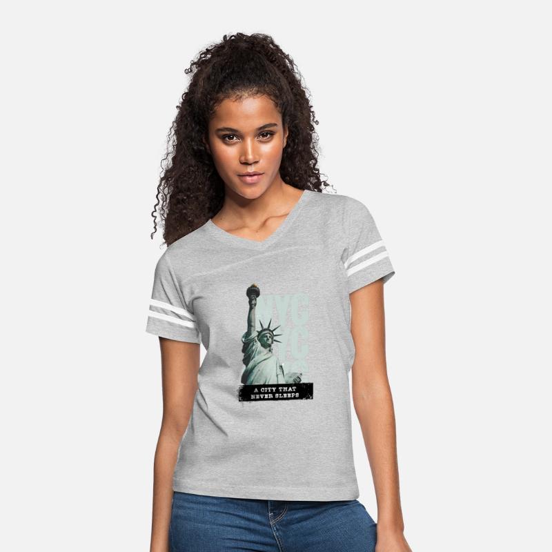 new york design with the statue of liberty