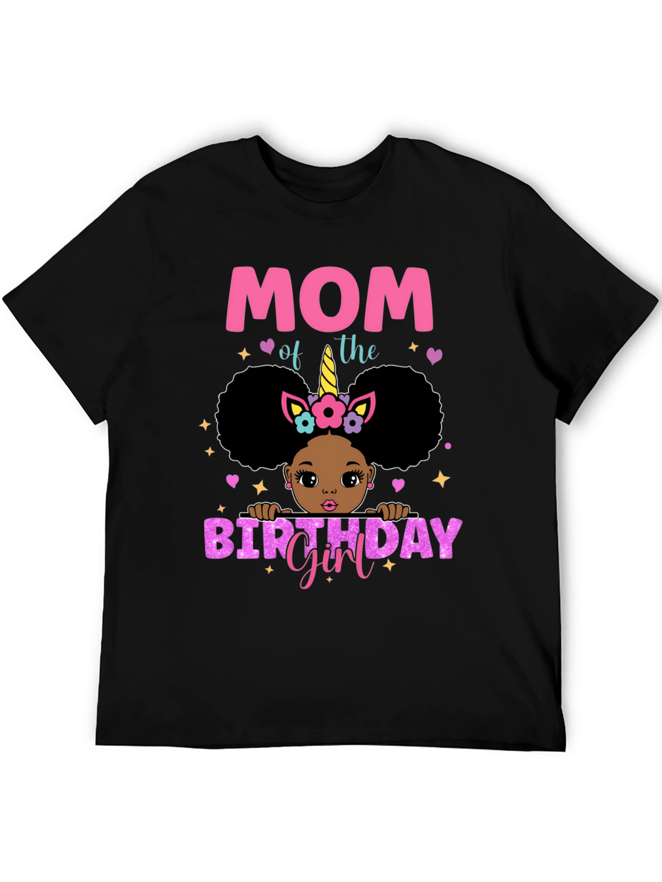 Mom of the Birthday Girl T-Shirt