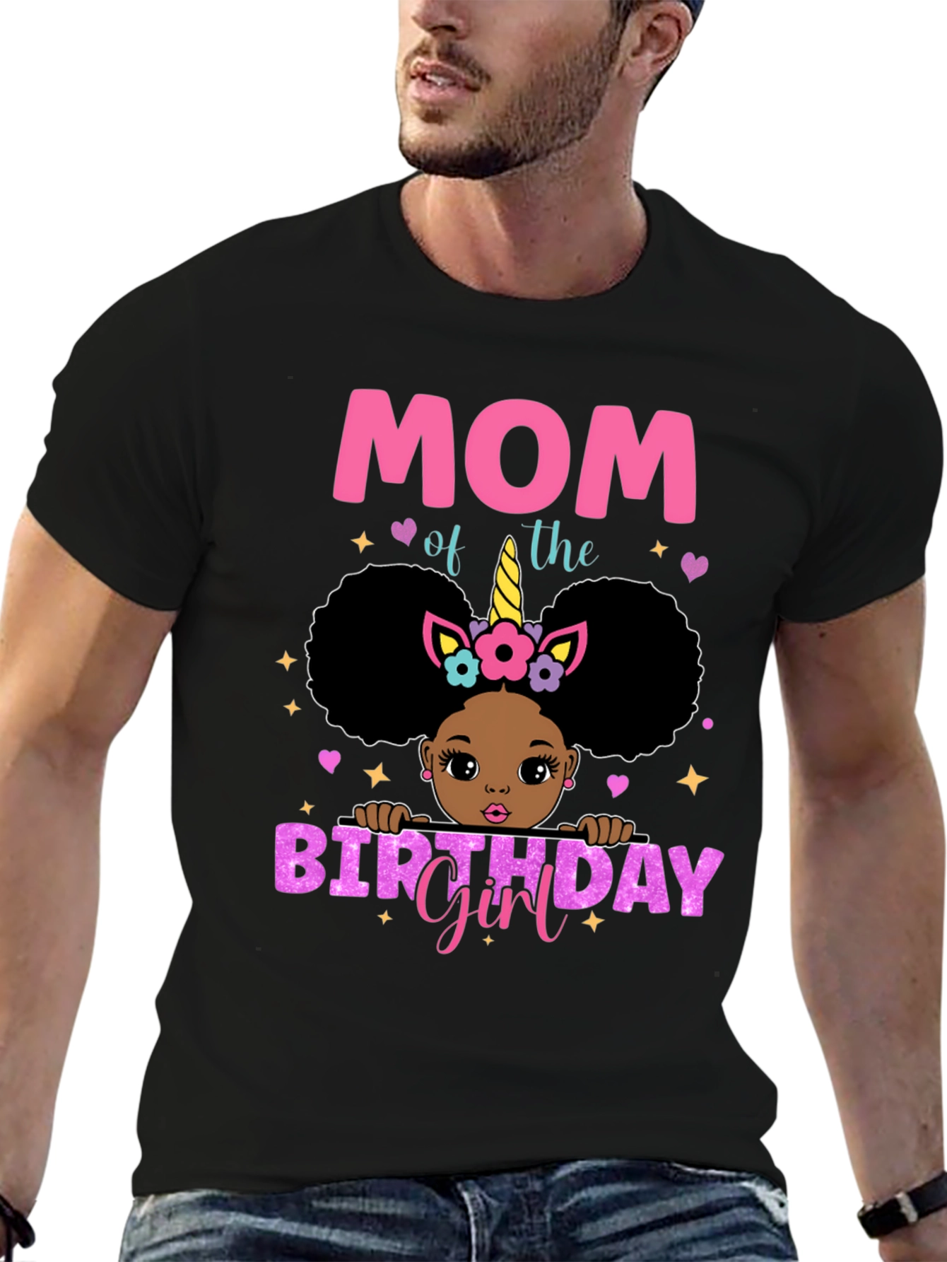 Mom of the Birthday Girl T-Shirt