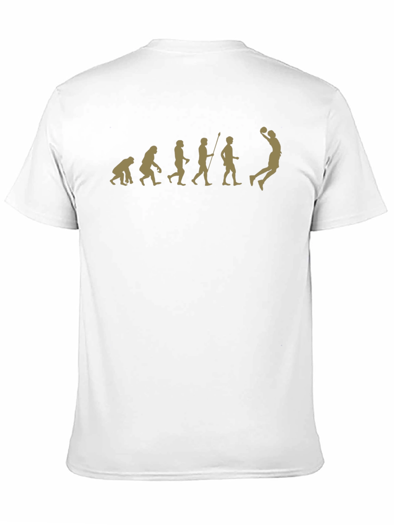 Evolution of Basketball Black T-Shirt