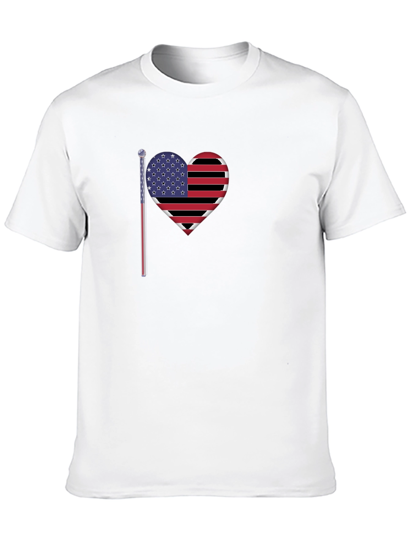 American Heart Flag T-Shirt