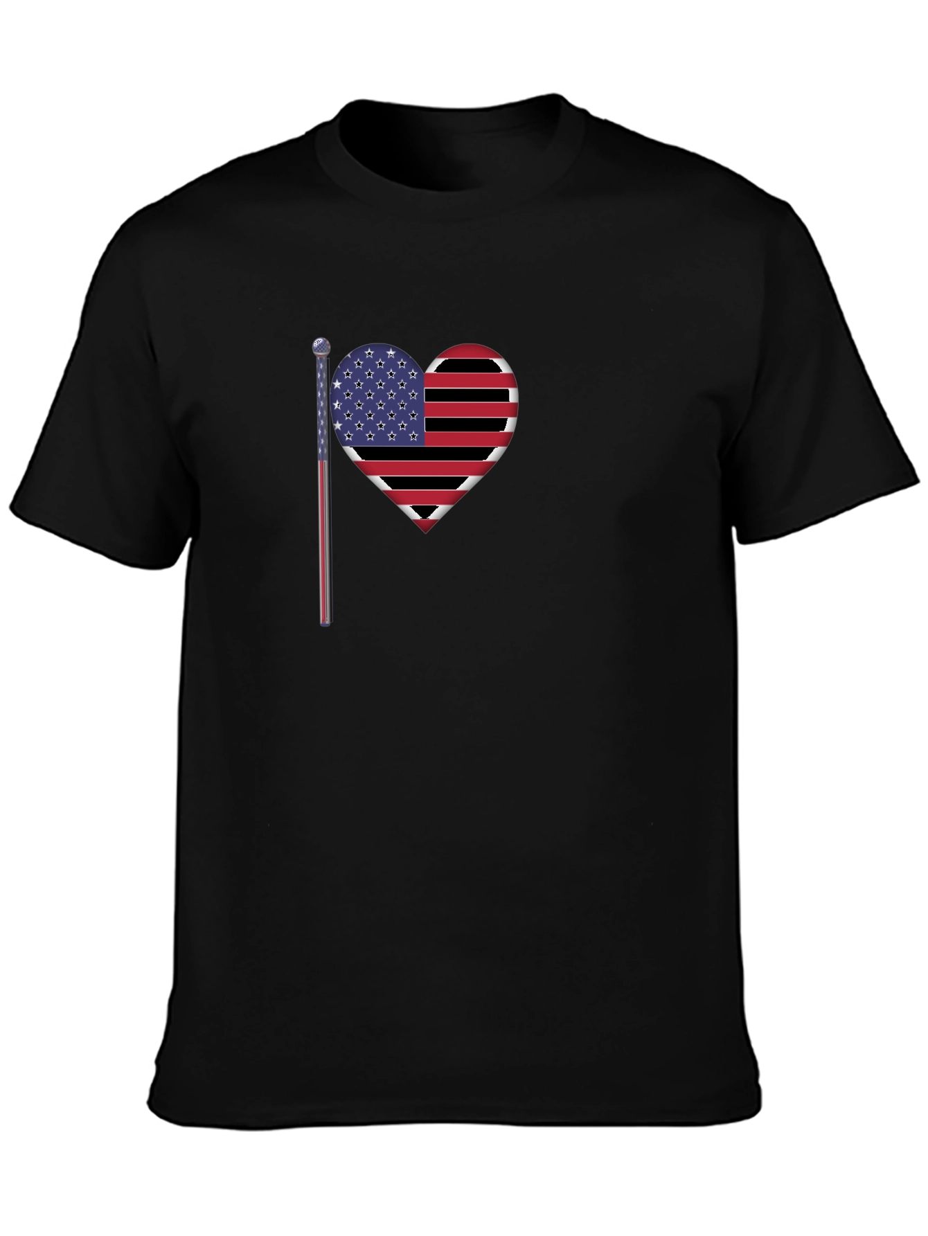 American Heart Flag T-Shirt