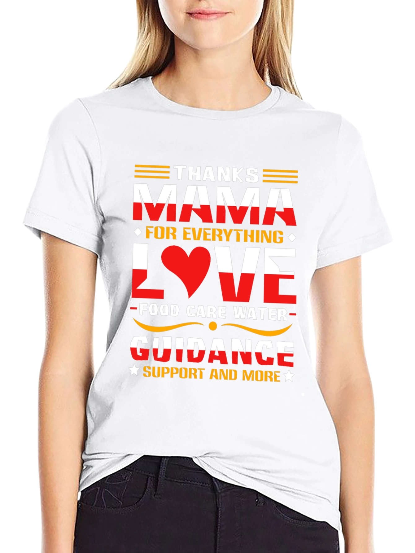 Thanks Mama T-Shirt - Love & Support
