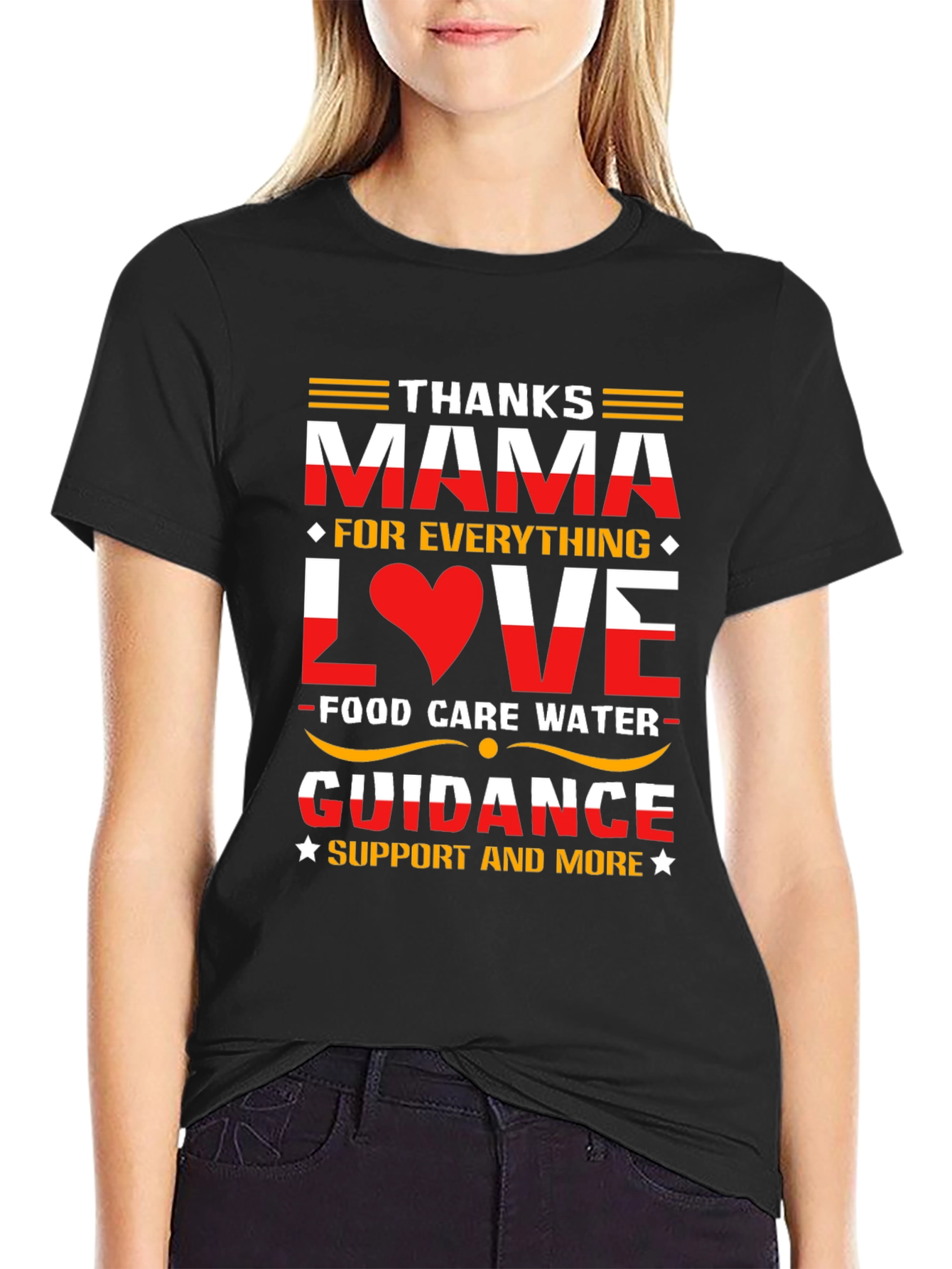 Thanks Mama T-Shirt - Love & Support