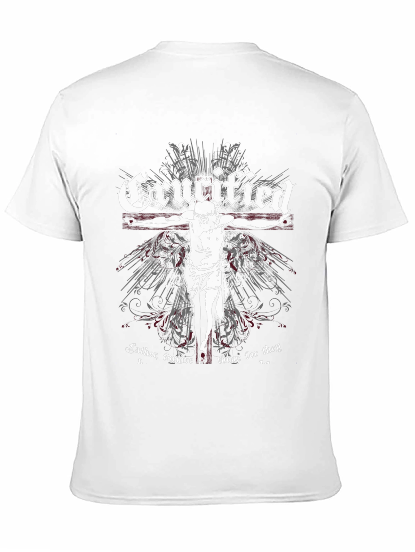 Crucified Graphic T-Shirt - Religious Statement