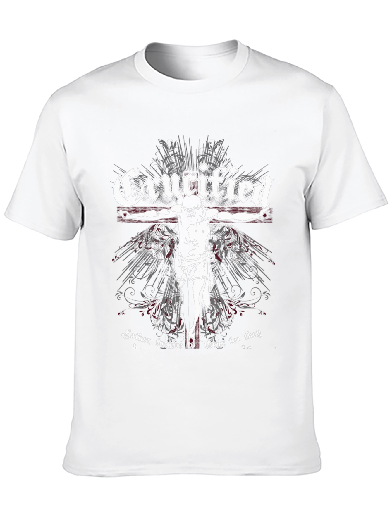 Crucified Graphic T-Shirt - Religious Statement