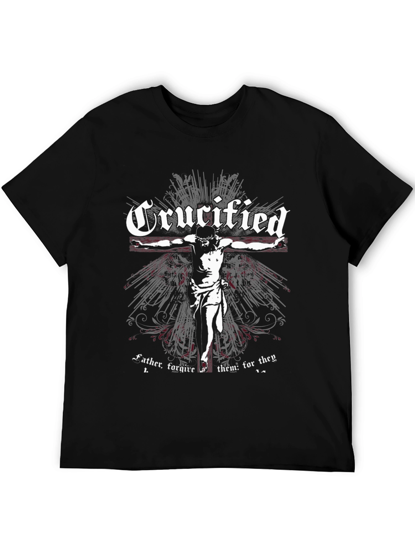 Crucified Graphic T-Shirt - Religious Statement