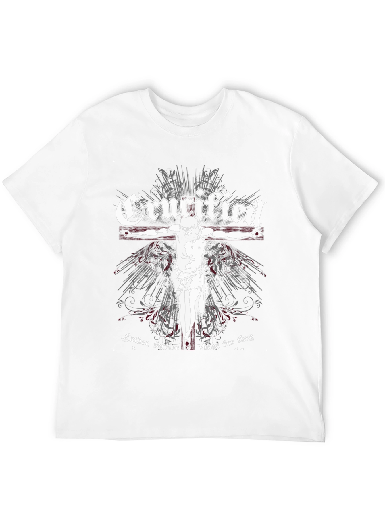 Crucified Graphic T-Shirt - Religious Statement