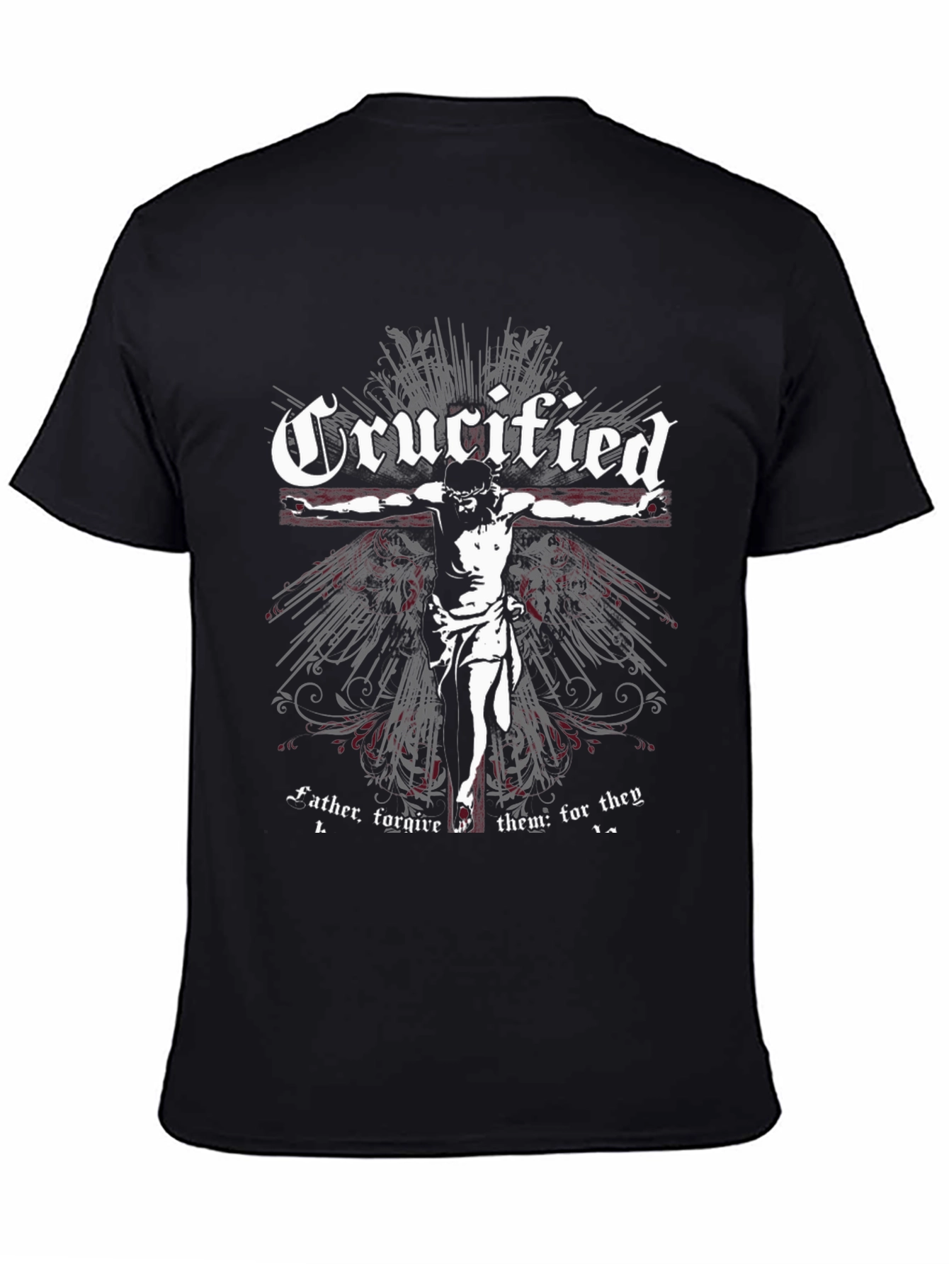 Crucified Graphic T-Shirt - Religious Statement