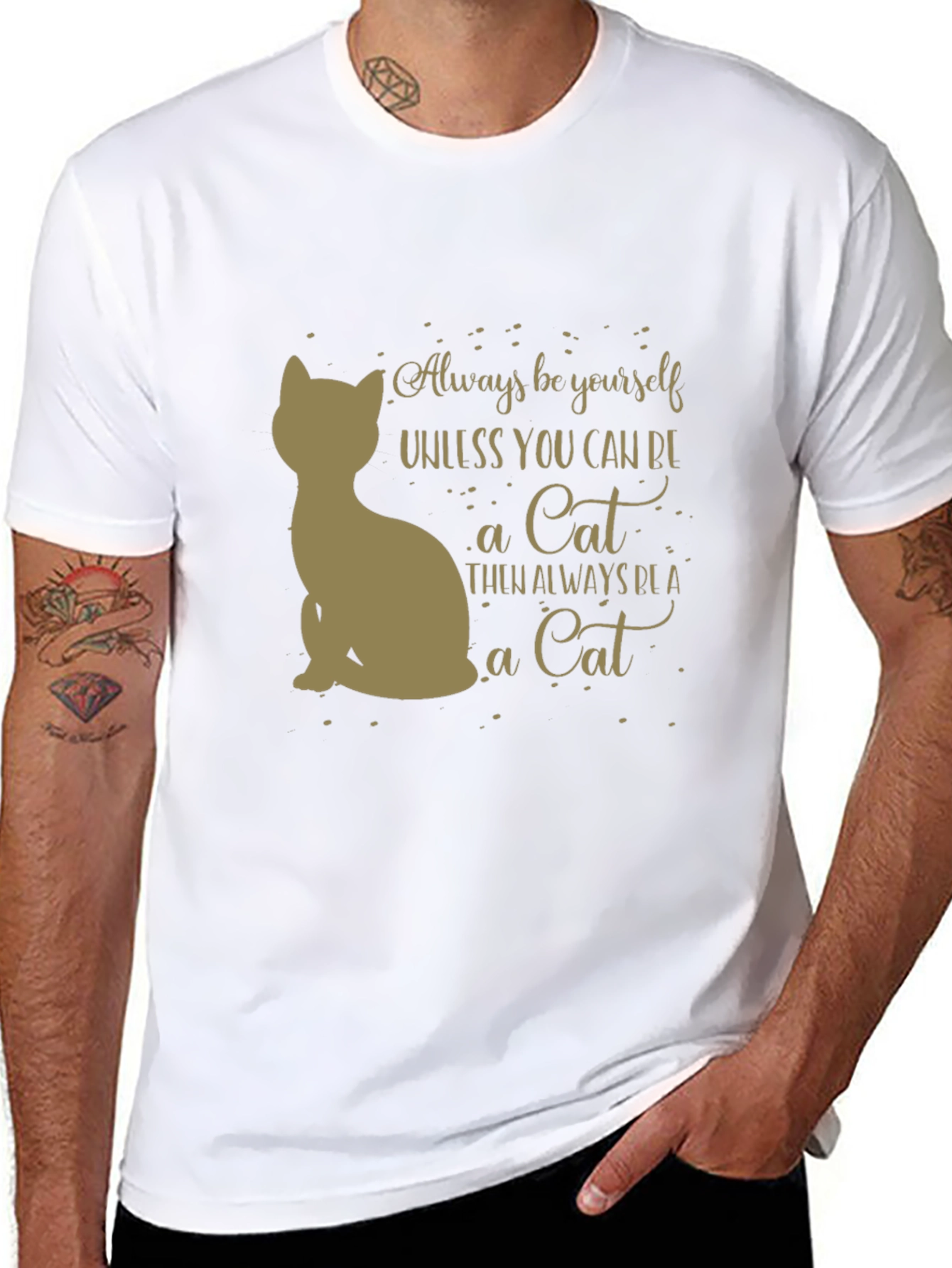 Always Be A Cat T-Shirt - Unisex Graphic Tee