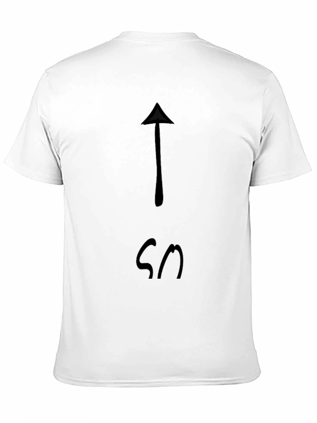 Arrow Graphic Tee - Black Casual Shirt