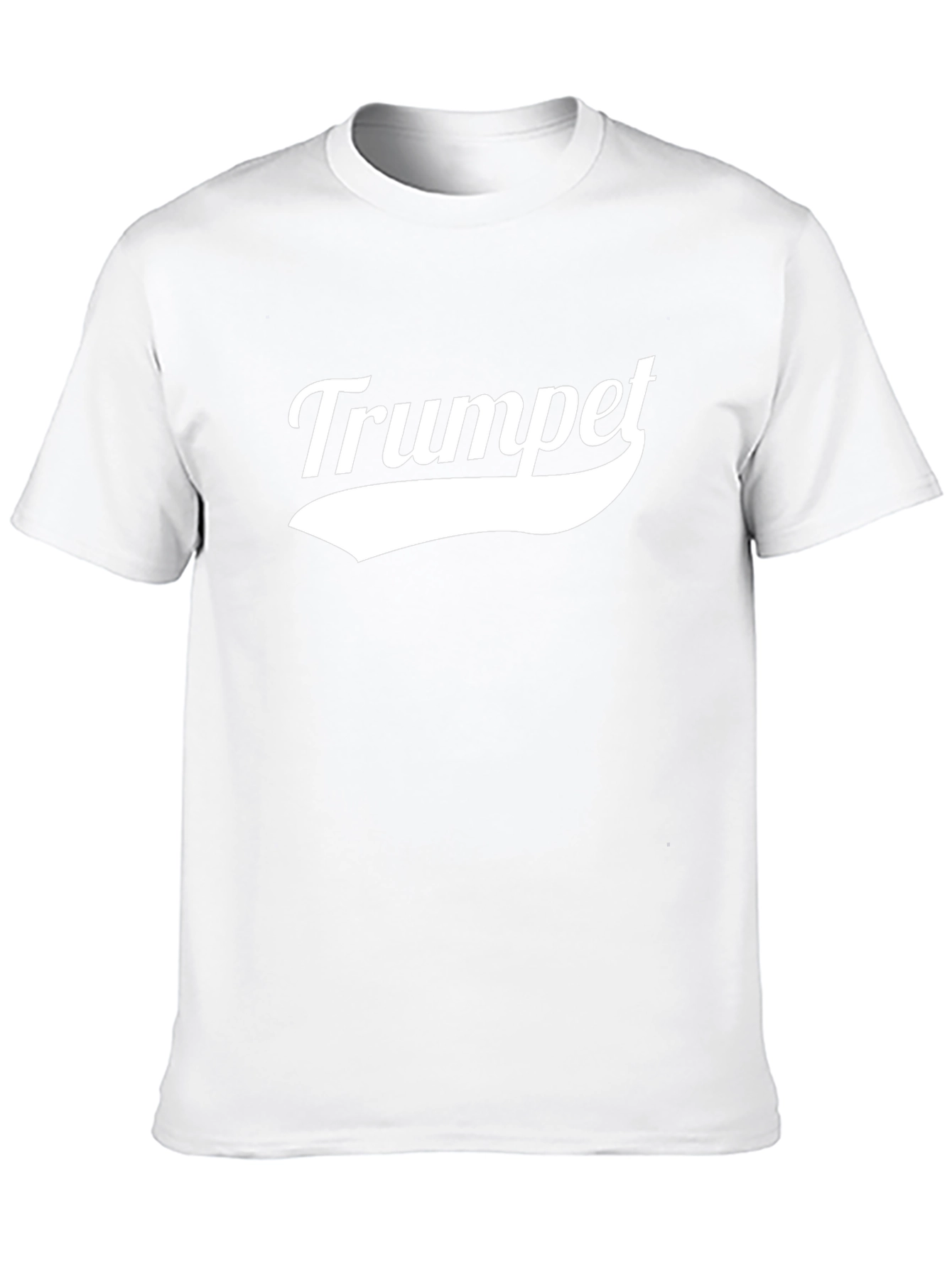 Trumpet Graphic T-Shirt - Black