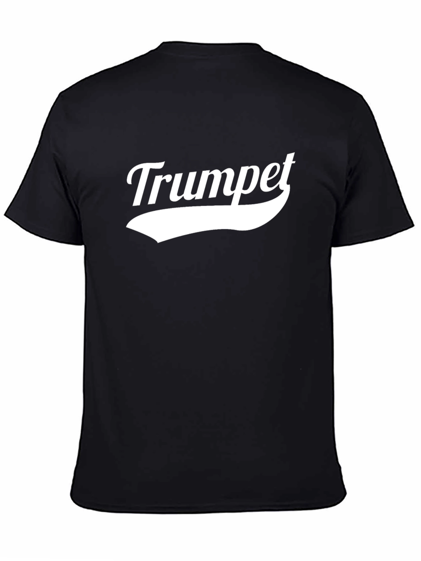 Trumpet Graphic T-Shirt - Black