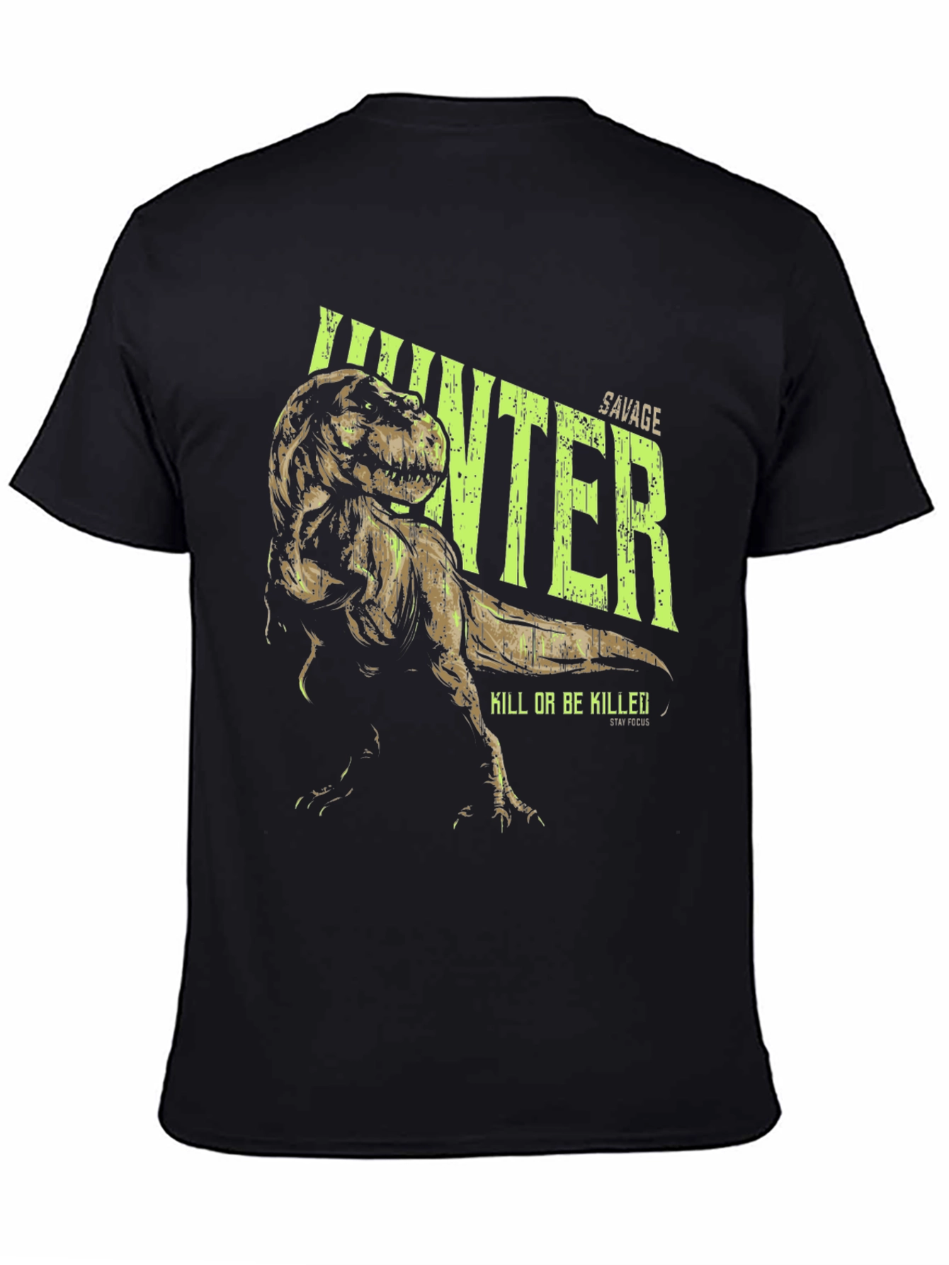 Savage Hunter T-Rex Graphic T-Shirt